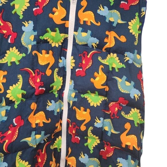 Hand-Crafted Unisex Weighted Dinosaur Hooded Vest - Picture 5 of 11